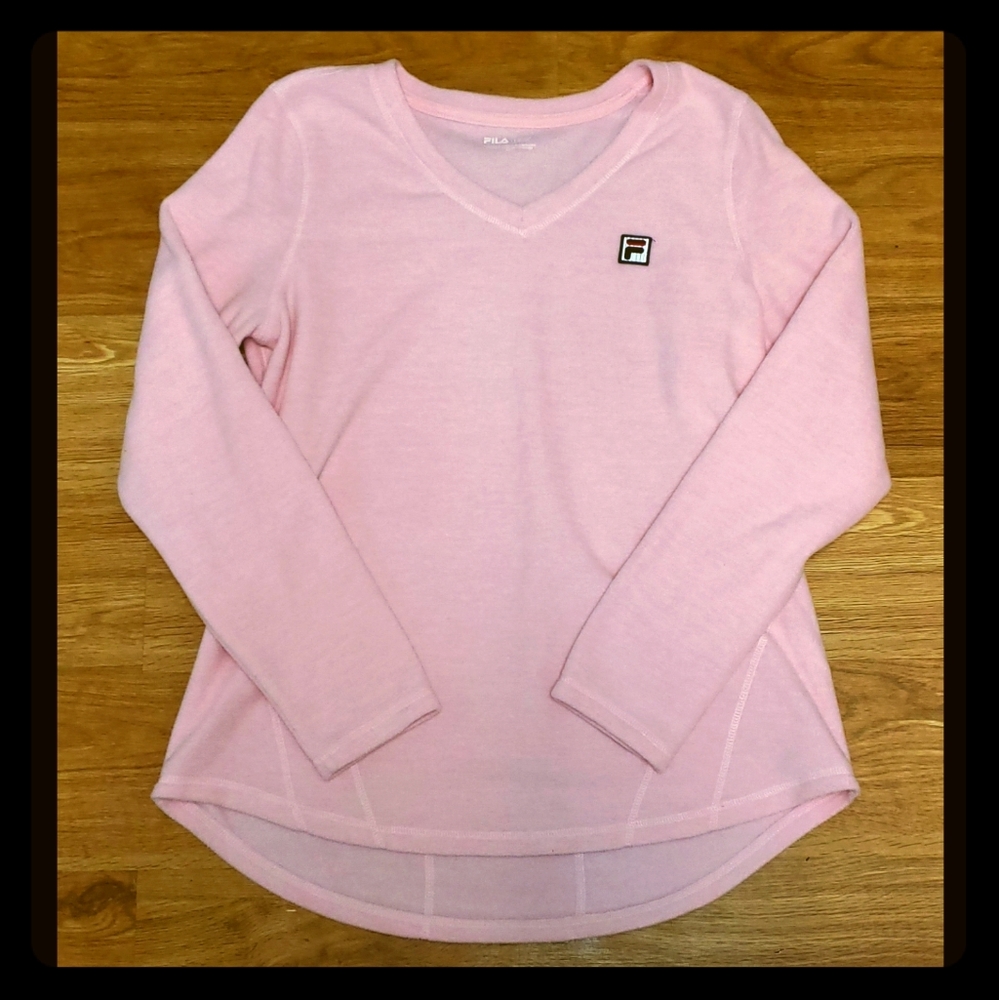 Fila Pink Fleece Sweater